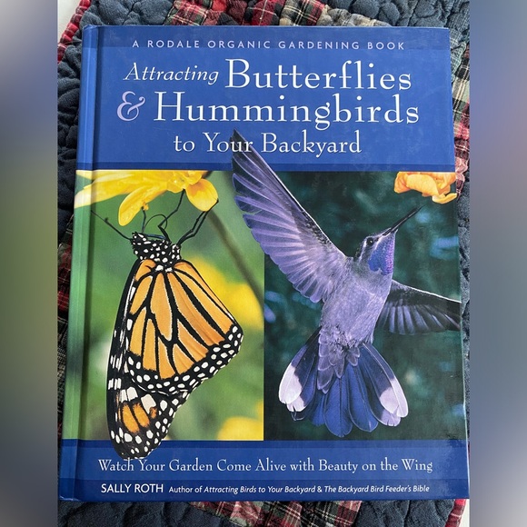 Beautiful hardcover book - Attracting Butterflies & Hummingbirds - Picture 1 of 5